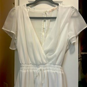mi ami White Romper